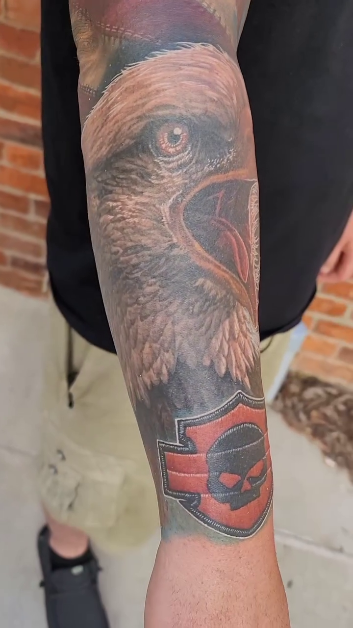 Tattoo by @tattoosbyronny — realism, black_and_grey