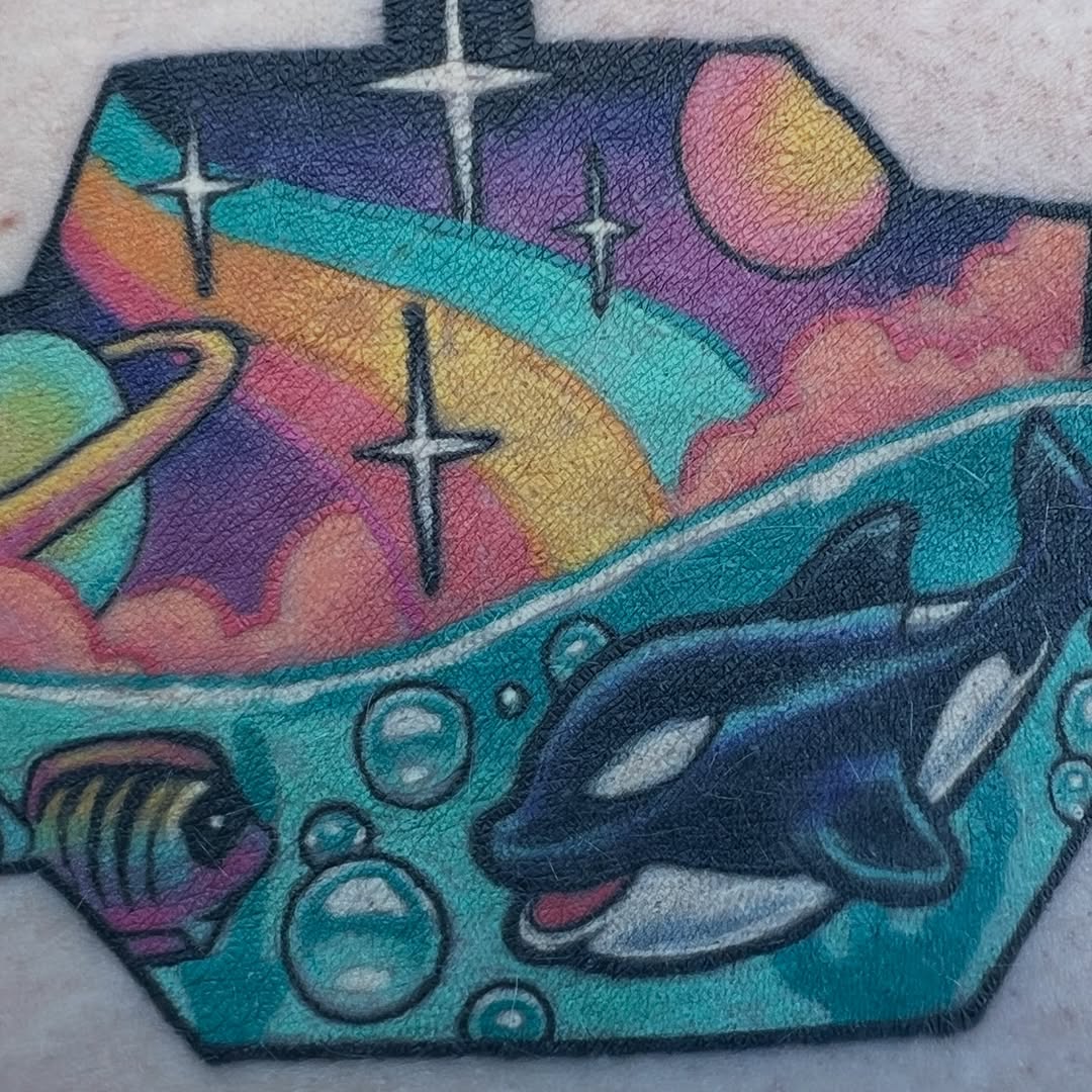 Tattoo by @alextattoosnc — illustrative, new_school