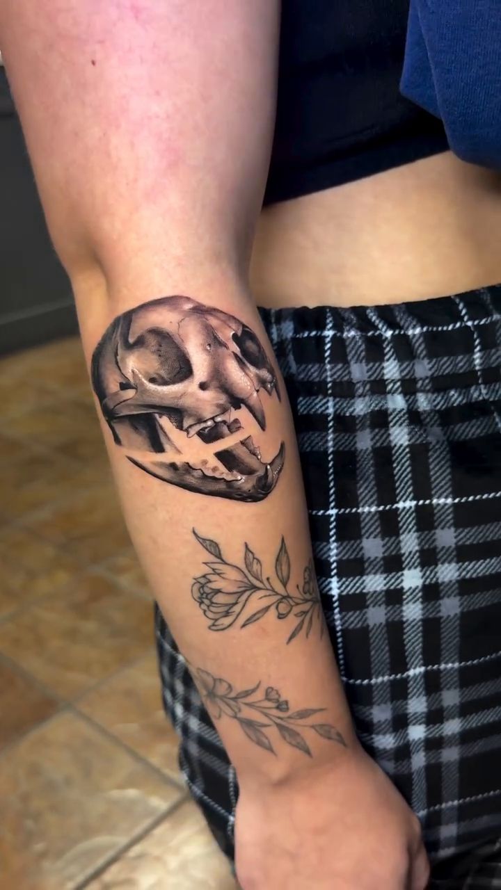 Tattoo by @villionairetattoos — realism, black_and_grey