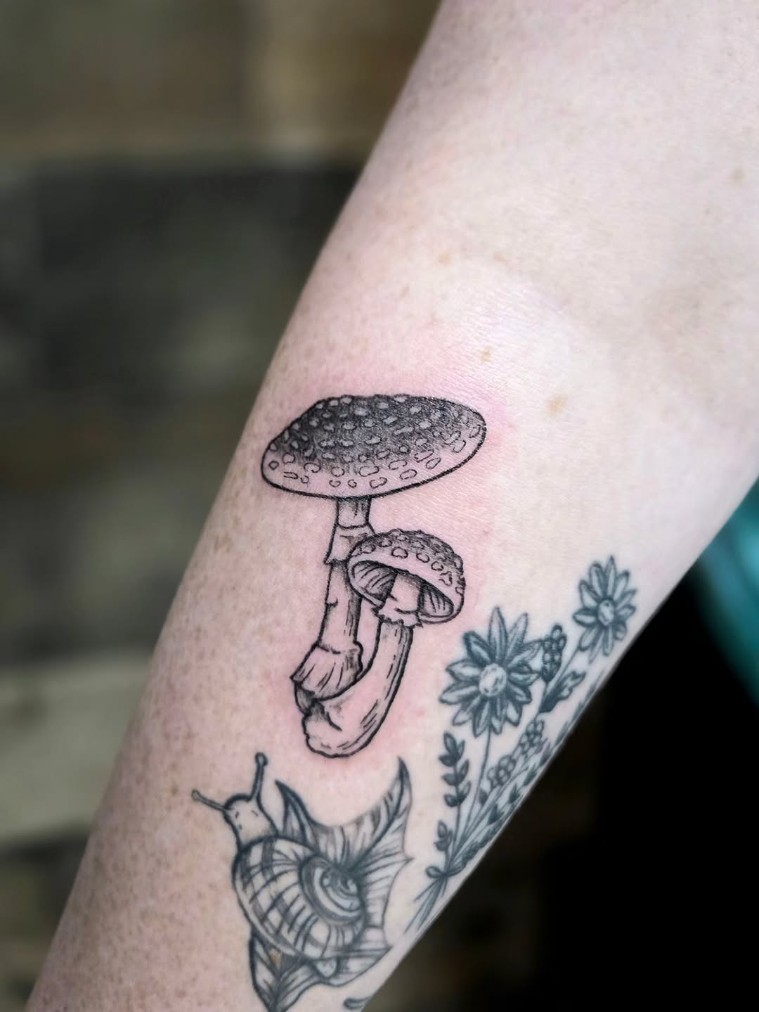 Tattoo by @celesta.tattoos — dotwork