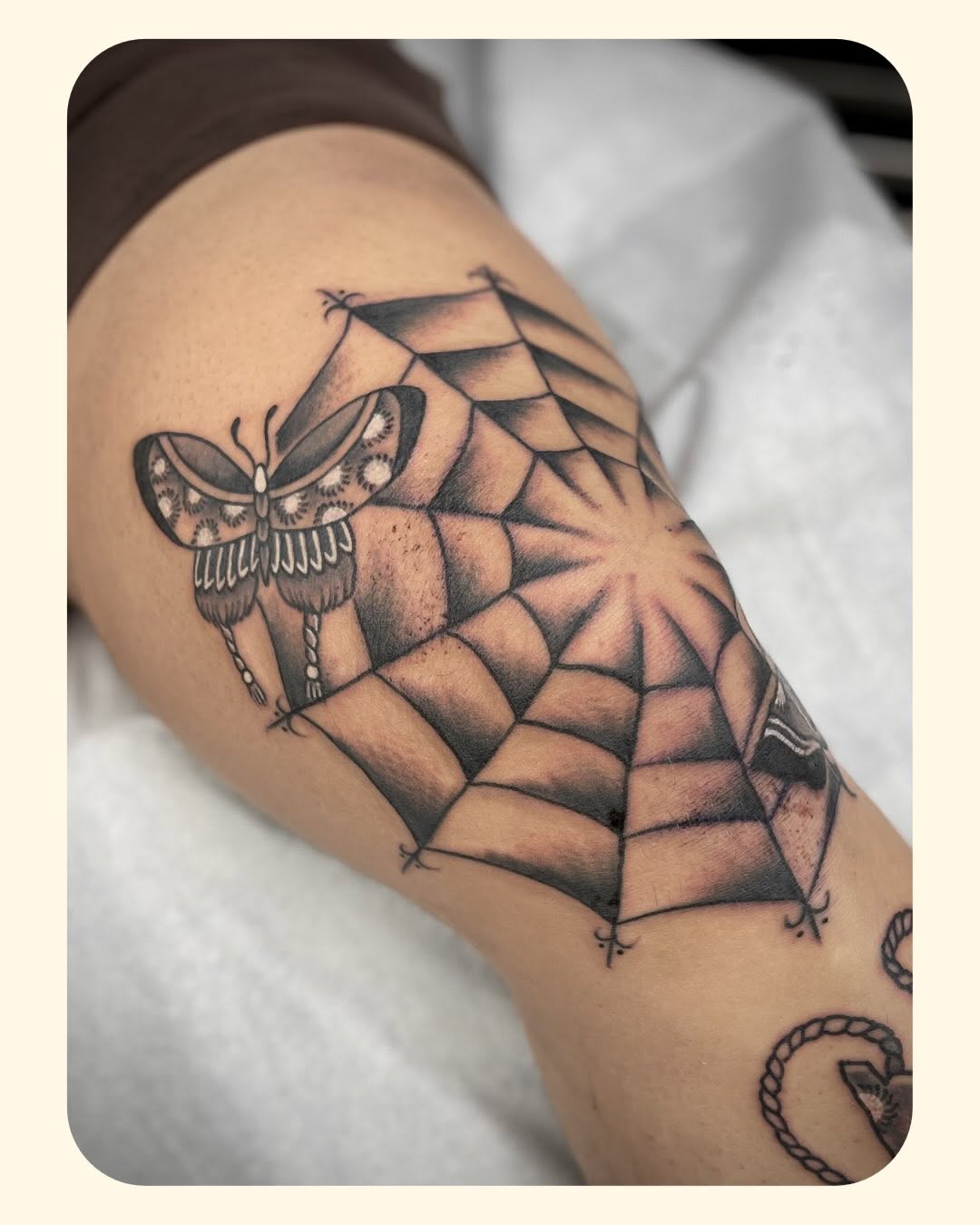 Tattoo by @samsonairlines — illustrative, black_and_grey