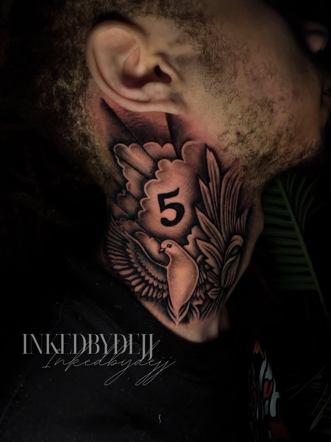 Tattoo by @inkedbydejj — black_and_grey, realism