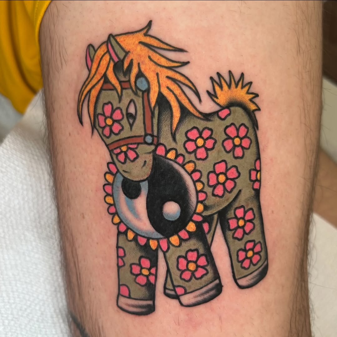 Tattoo by @bigdirtnap โ new_school