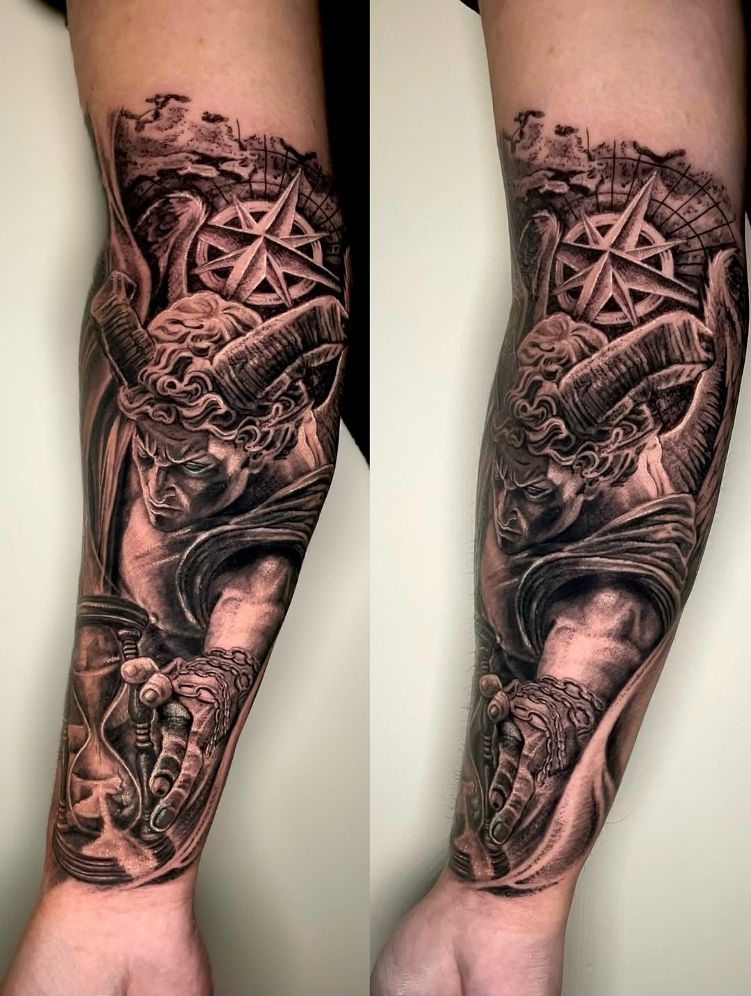 Tattoo by @tommyyu852 — realism, black_and_grey