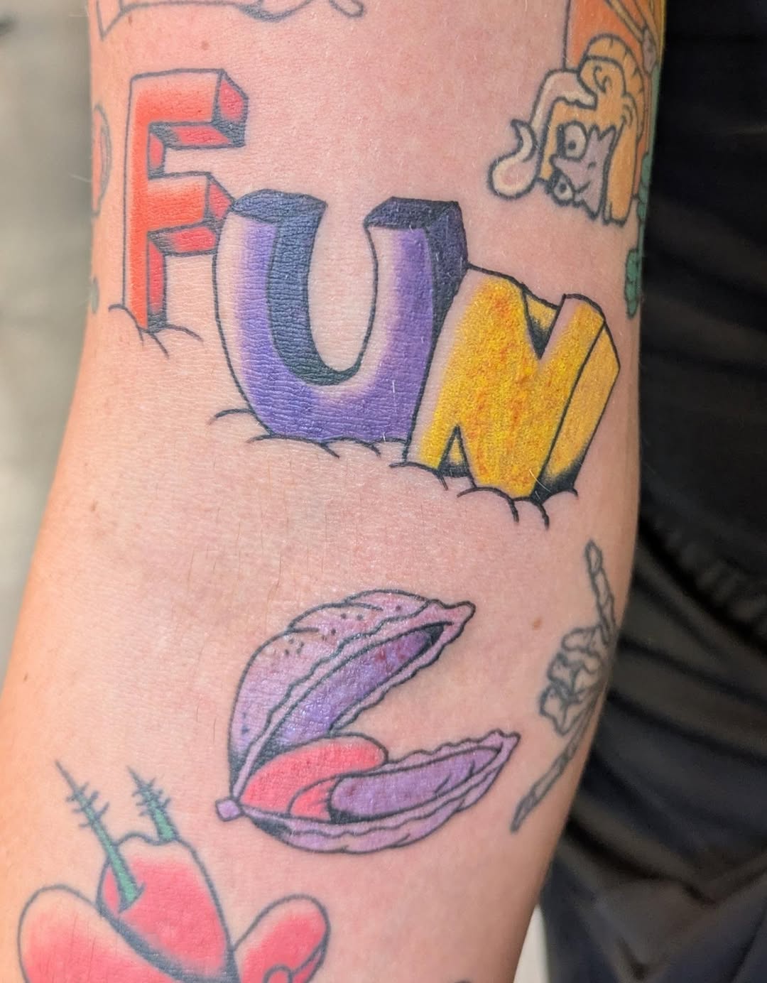 Tattoo by @beetlexbabe — new_school