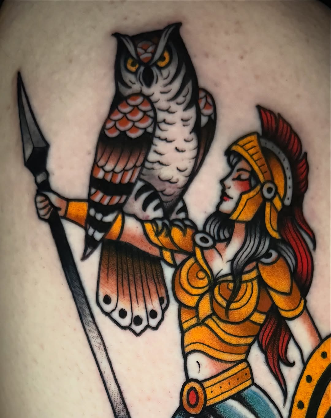 Tattoo by @kmacktattoos โ american_traditional, illustrative