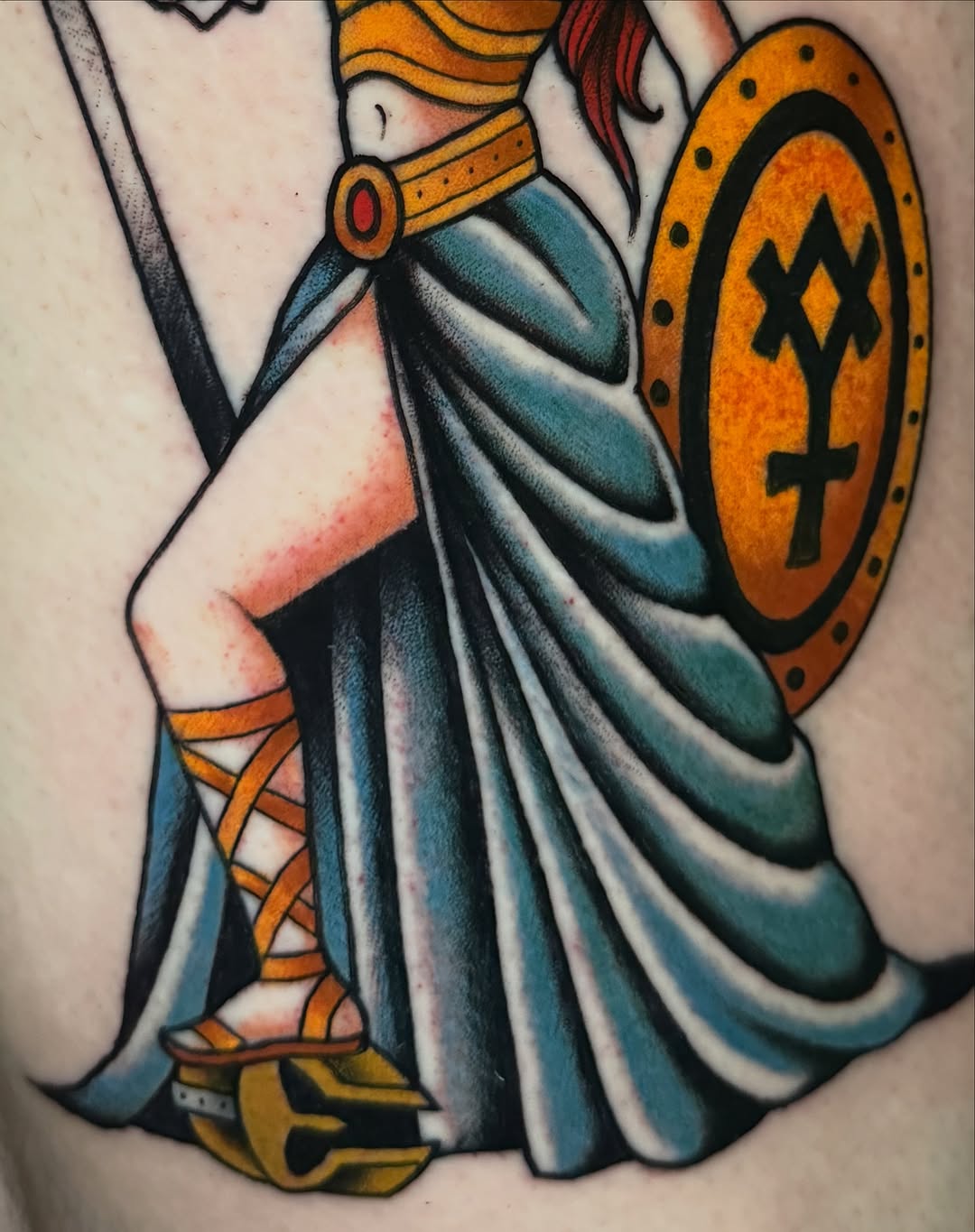 Tattoo by @kmacktattoos โ american_traditional, illustrative
