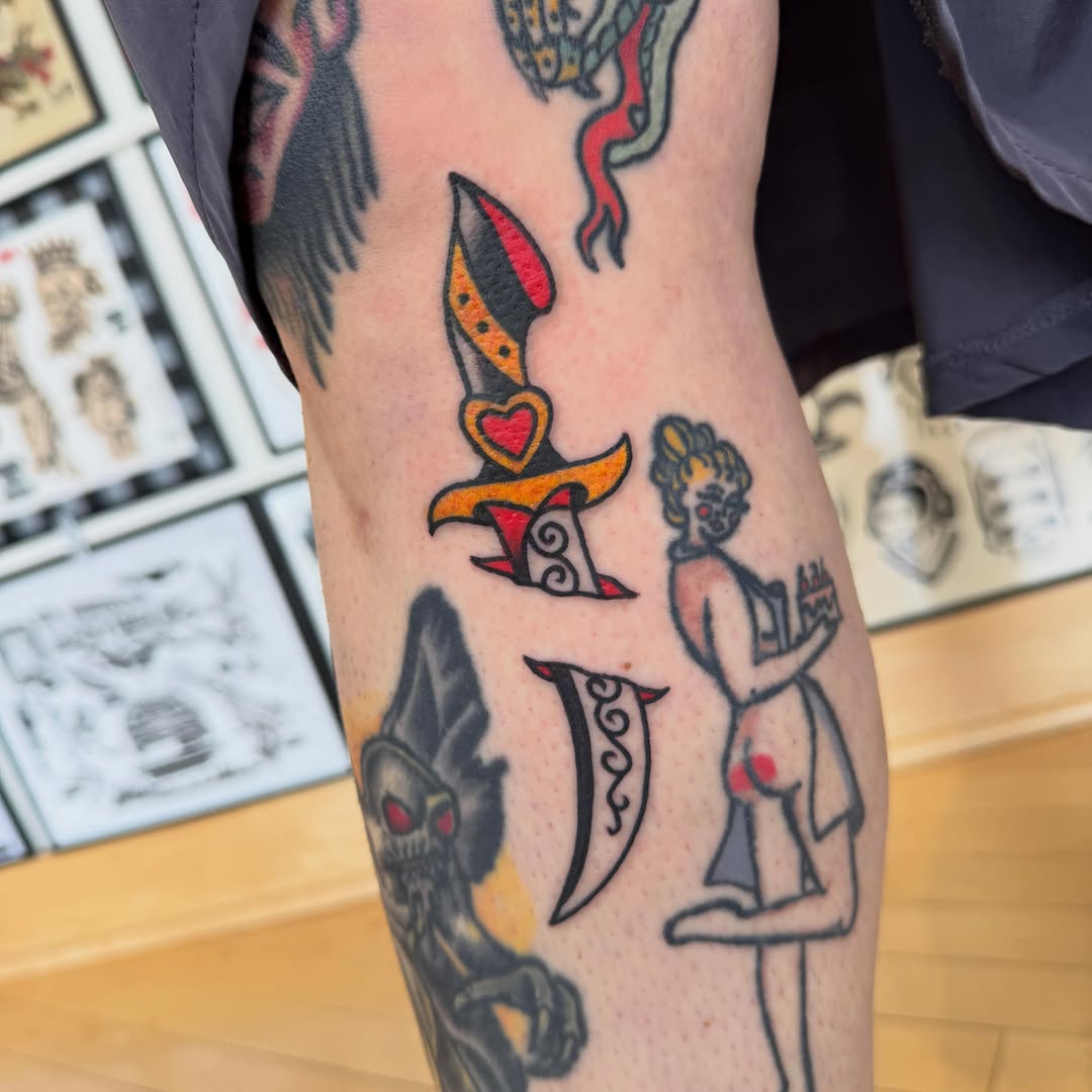 Tattoo by @elleyax — american_traditional