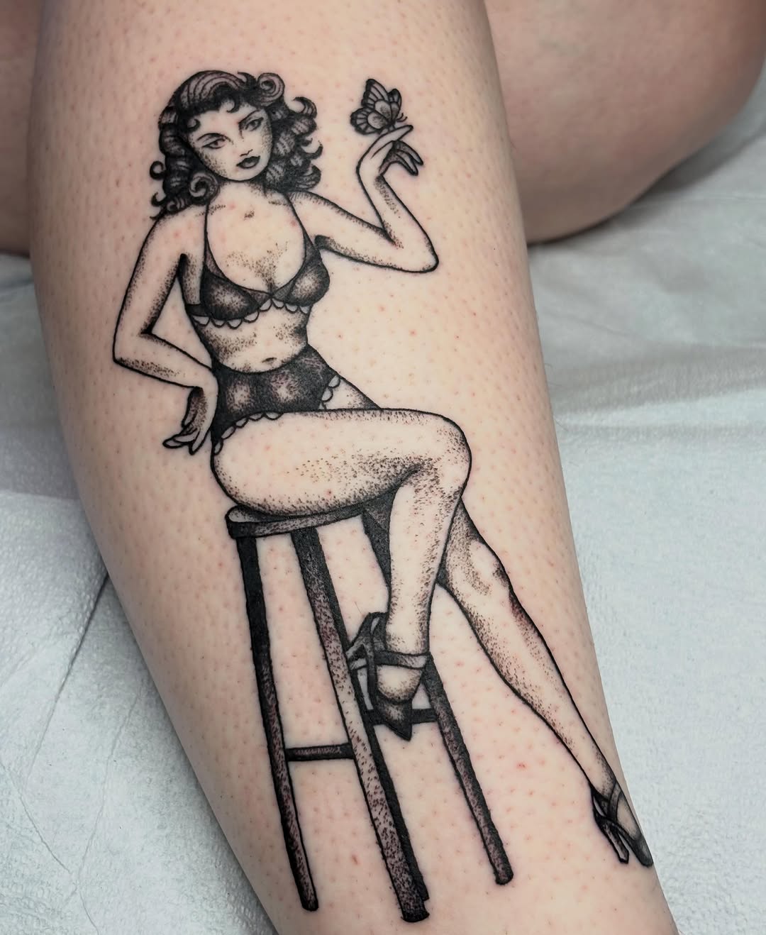 Tattoo by @sydthekidtattoos — dotwork