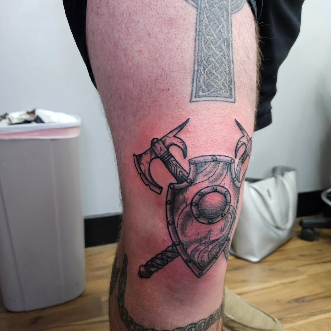 Tattoo by @hbld_danny — black_and_grey