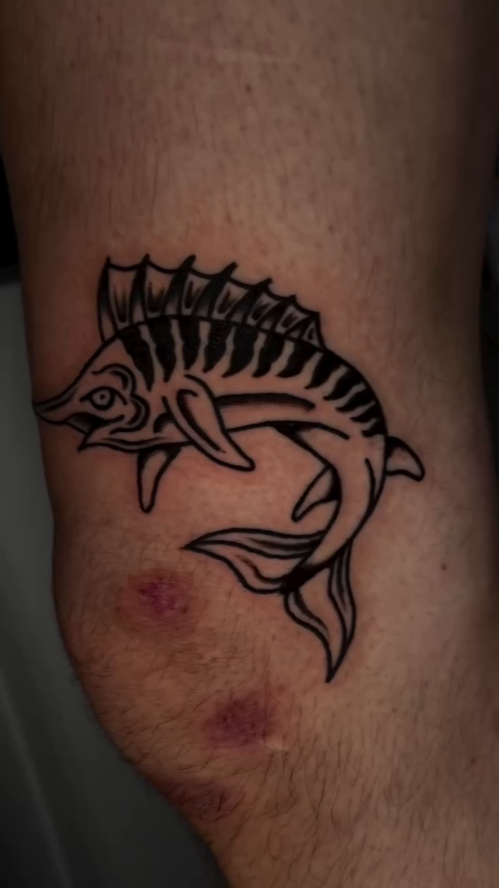 Tattoo by @babypunktattoos β american_traditional, illustrative