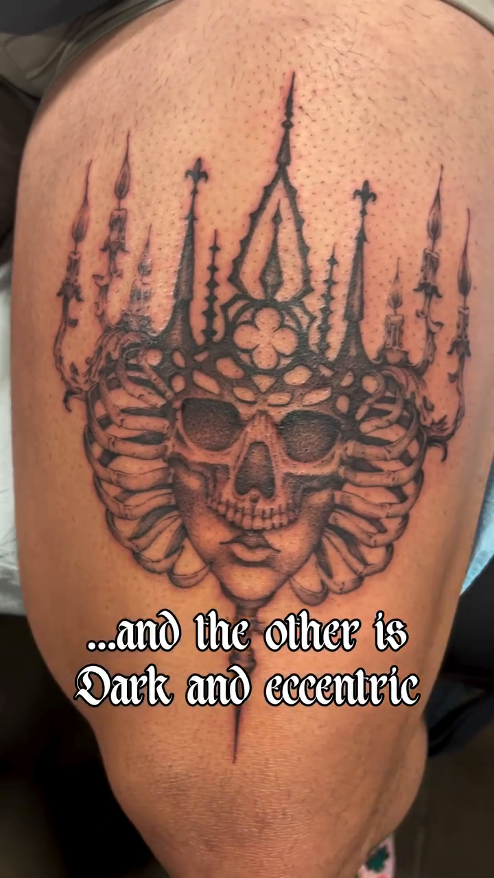Tattoo by @zen_tatts — illustrative, black_and_grey