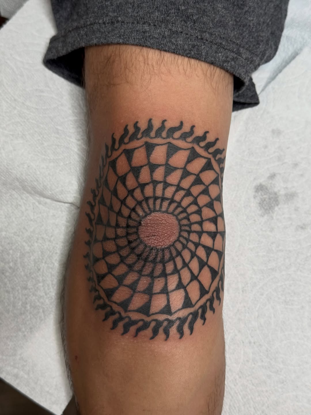 Tattoo by @jacob_paniagua โ geometric, blackwork