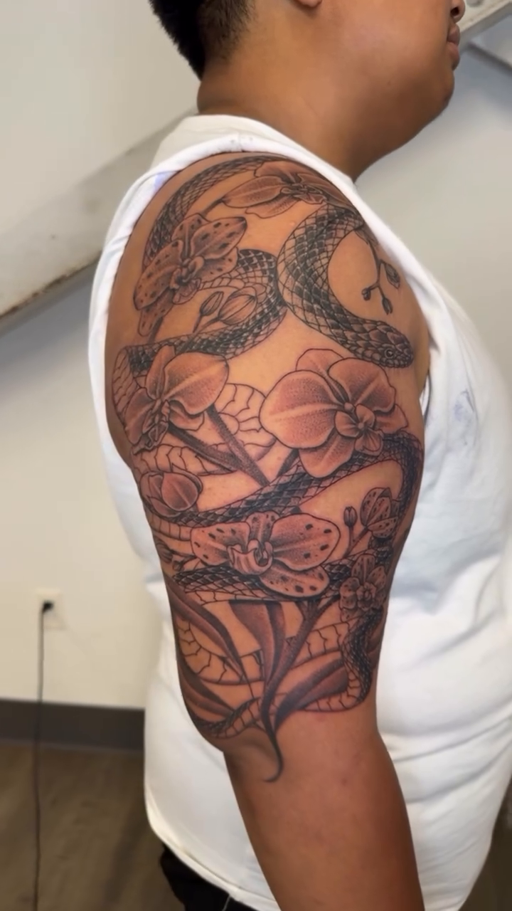 Tattoo by @nudylicioustattoos — japanese_irezumi, illustrative