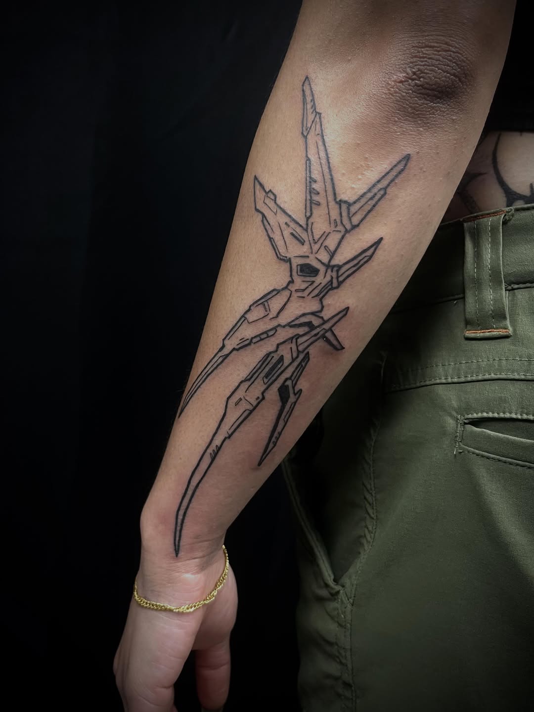 Tattoo by @pls_tnx โ geometric, blackwork