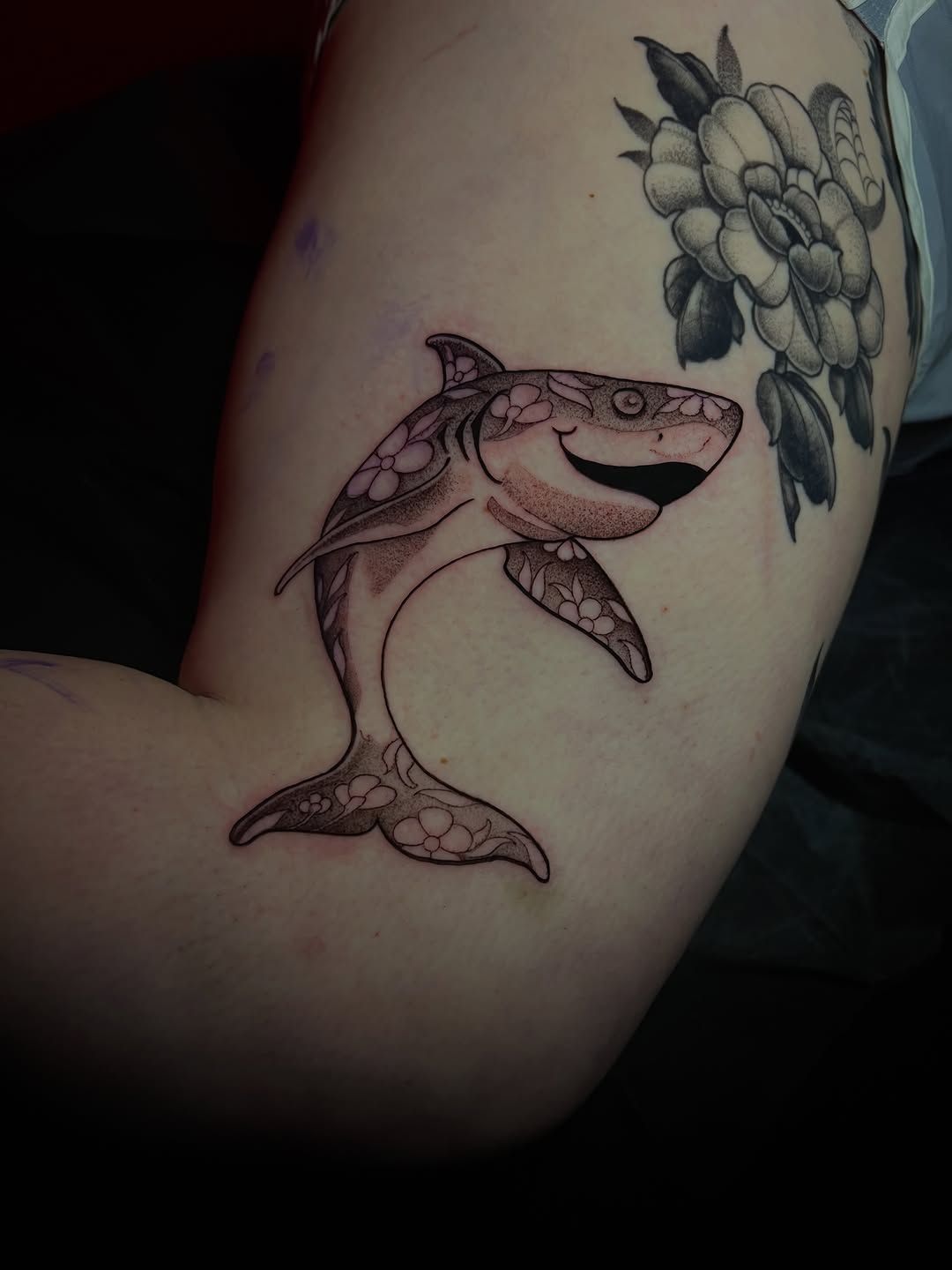Tattoo by @oliviapakitsas — new_school, dotwork