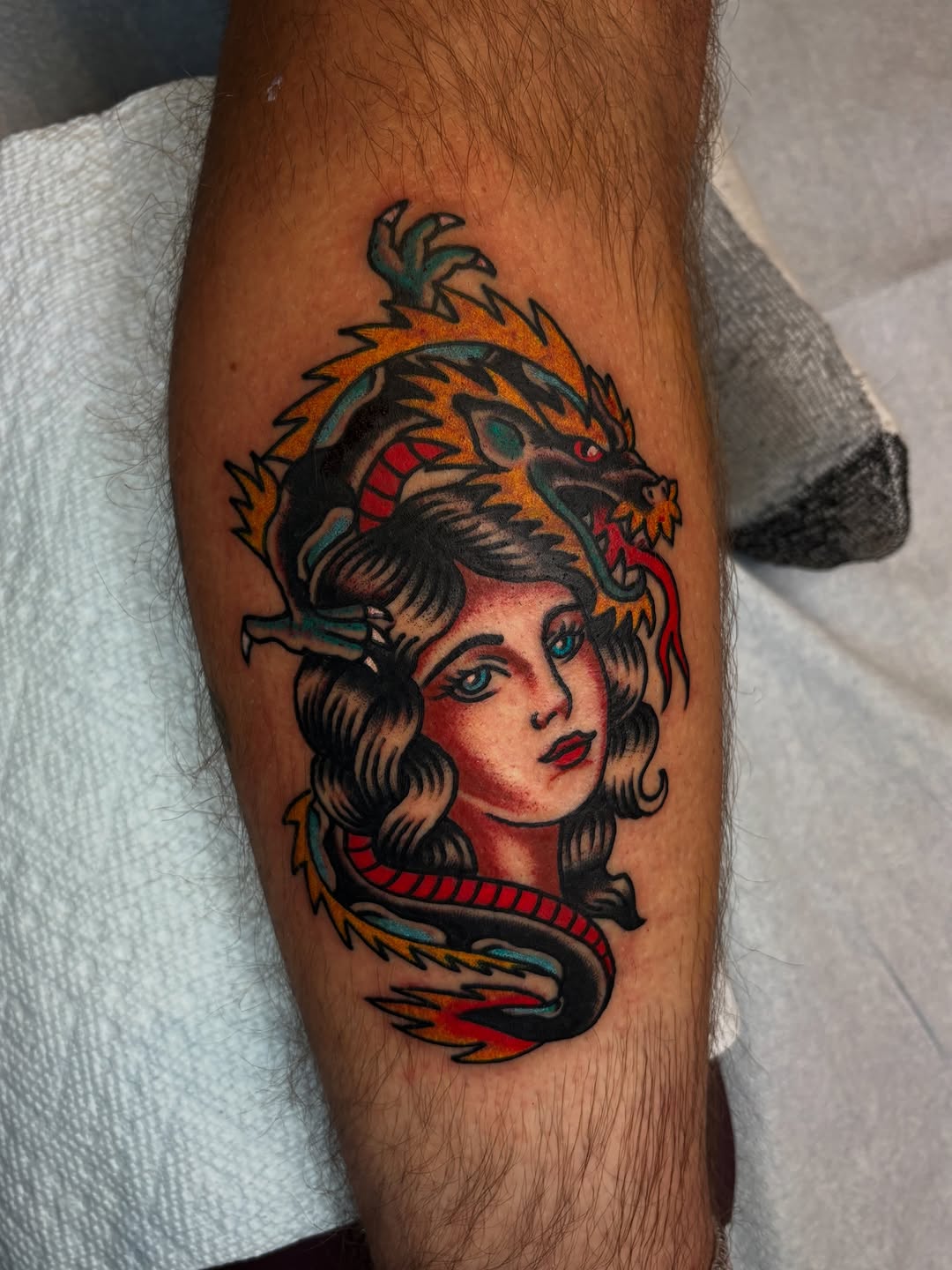 Tattoo by @maxradness — american_traditional