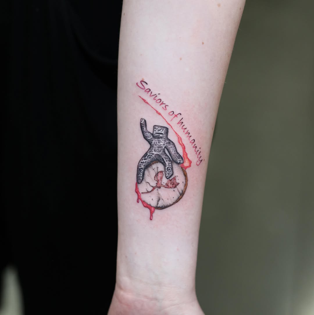 Tattoo by @litebritetattoo — illustrative, black_and_grey