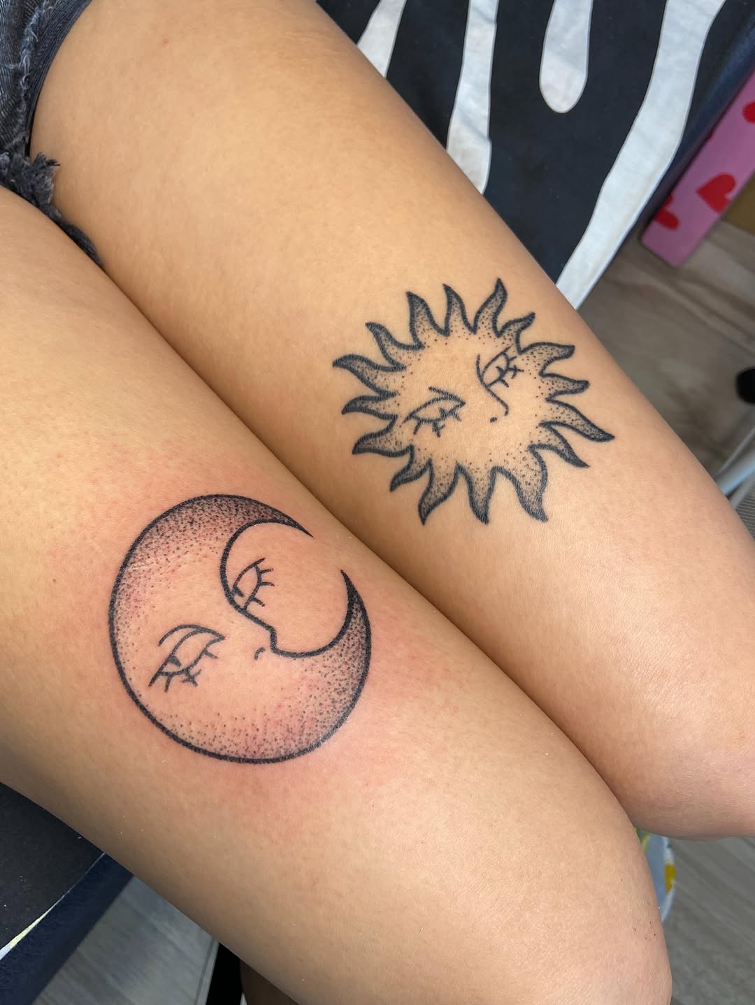 Tattoo by @super_spanko — dotwork