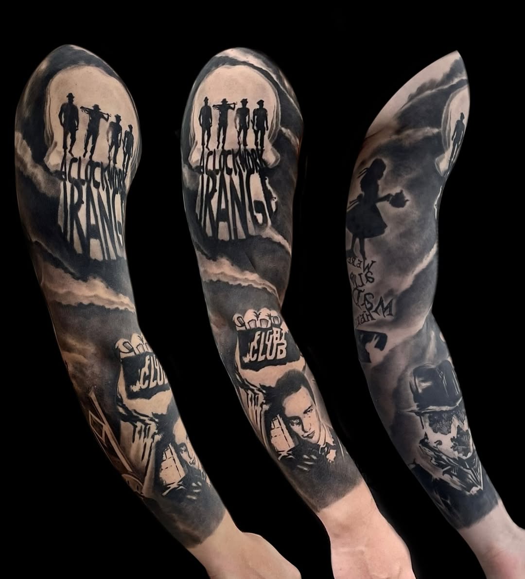 Tattoo by @ghostmantattoo — black_and_grey, realism