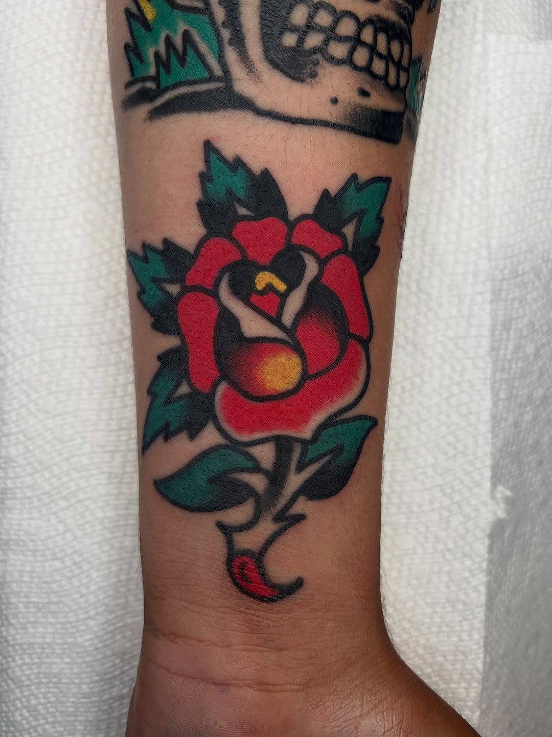 Tattoo by @zelayatattoos — american_traditional, illustrative