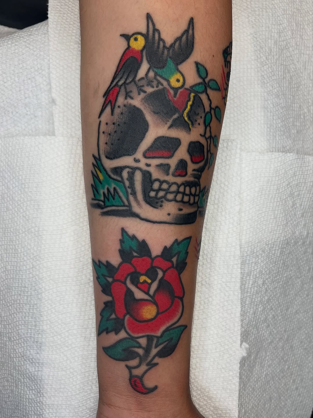 Tattoo by @zelayatattoos — american_traditional, illustrative