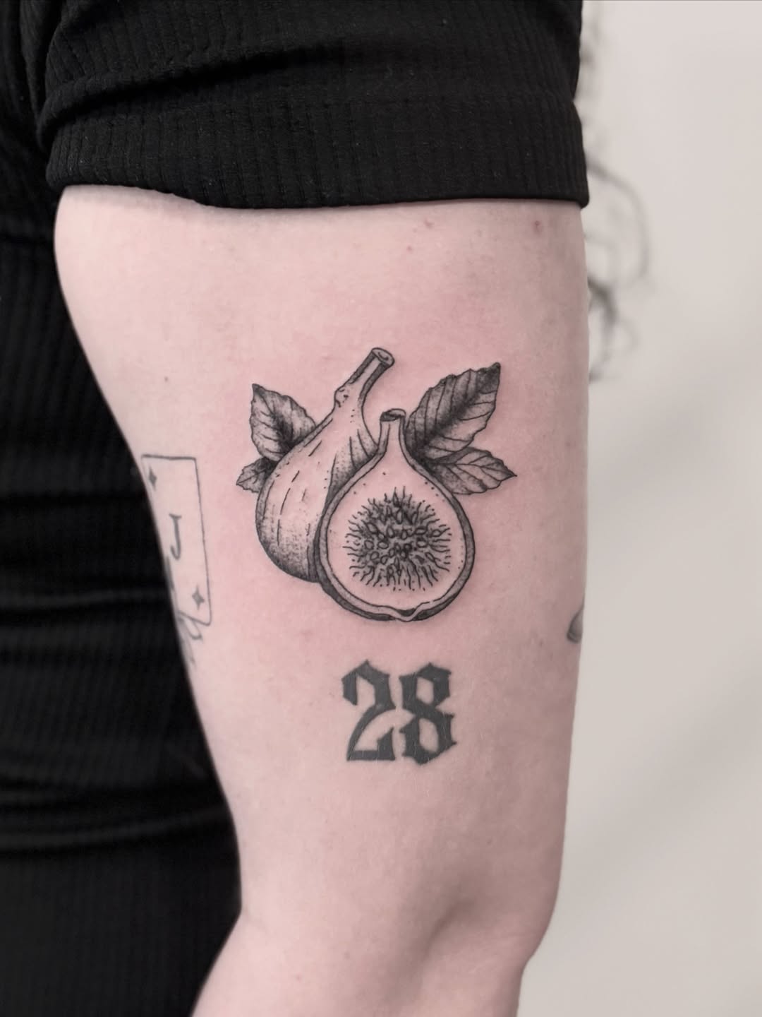 Tattoo by @hellridertattoo — black_and_grey