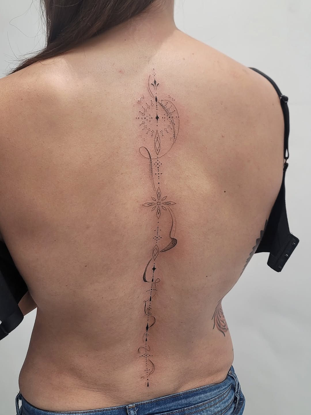 Tattoo by @christinaphungtattoos — fine_line, geometric