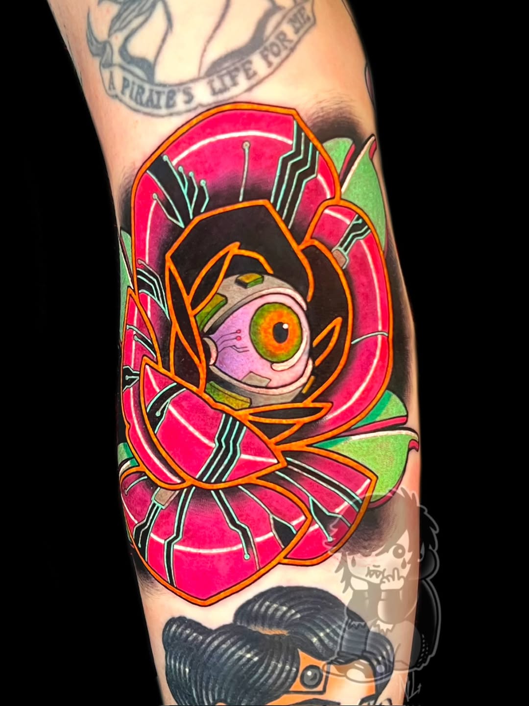 Tattoo by @nateleslietattoo — neo_traditional, realism