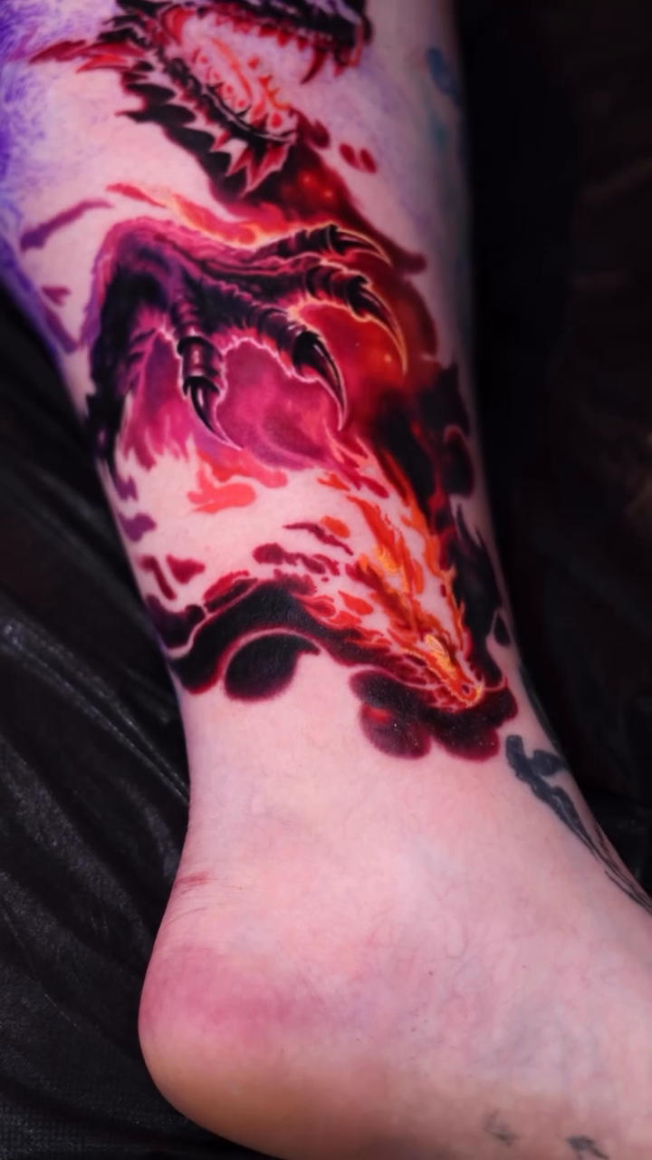 Tattoo by @bobbycupparotattoos — neo_traditional, trash_polka