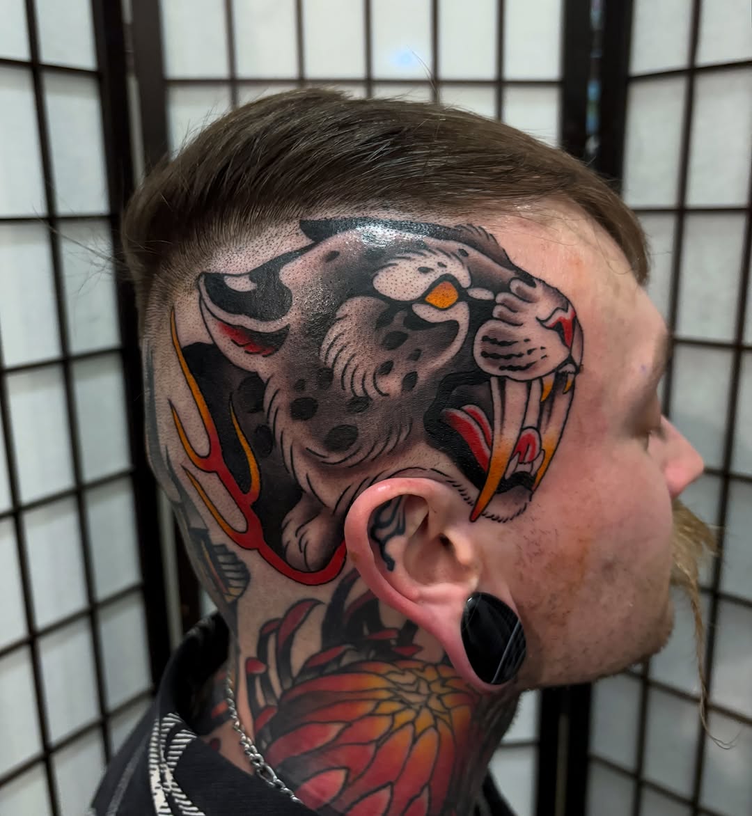 Tattoo by @mirelajade — american_traditional, black_and_grey