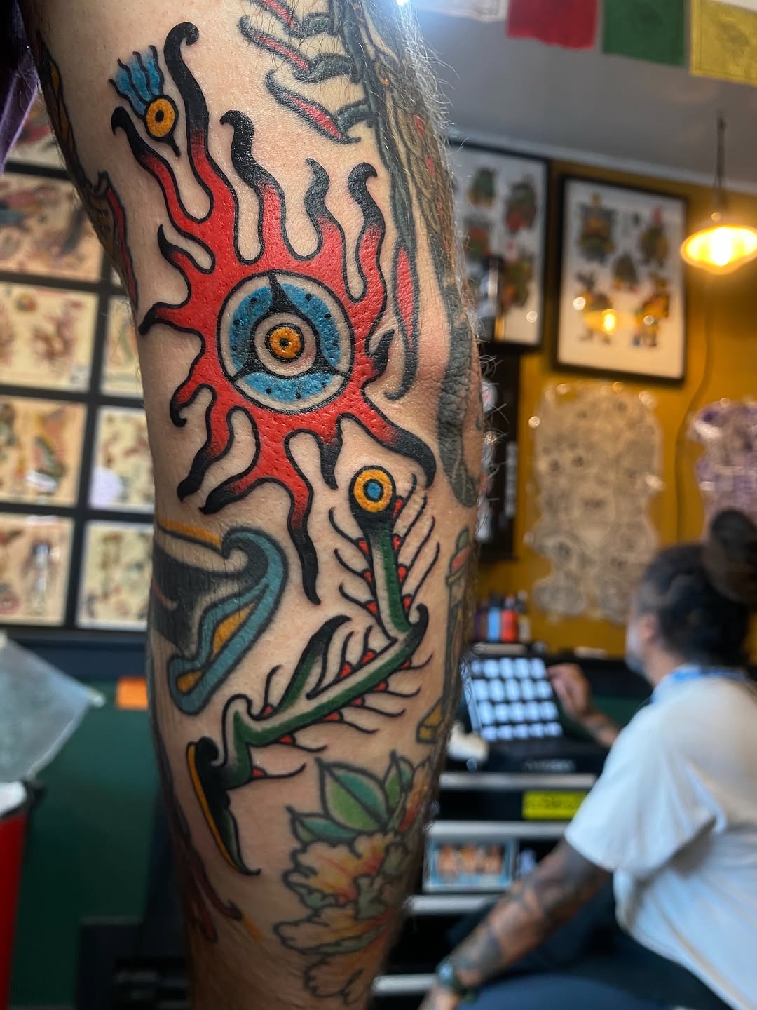 Tattoo by @seektheroots โ american_traditional, new_school