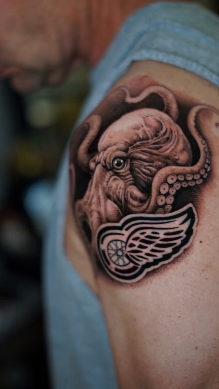 Tattoo by @julioferrerart — realism, black_and_grey