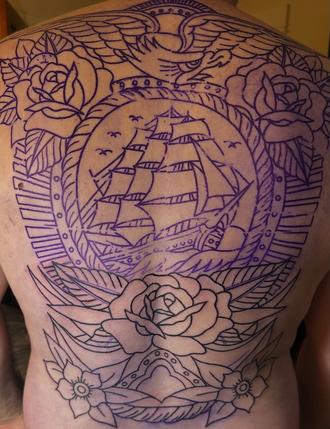 Tattoo by @drewthetattooguy β american_traditional