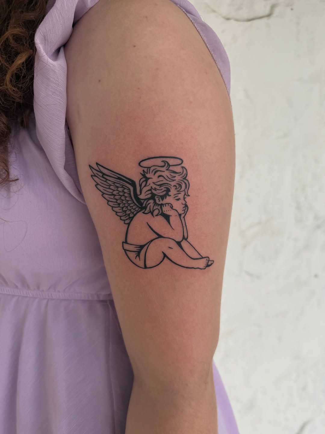 Tattoo by @manuinkatx — fine_line