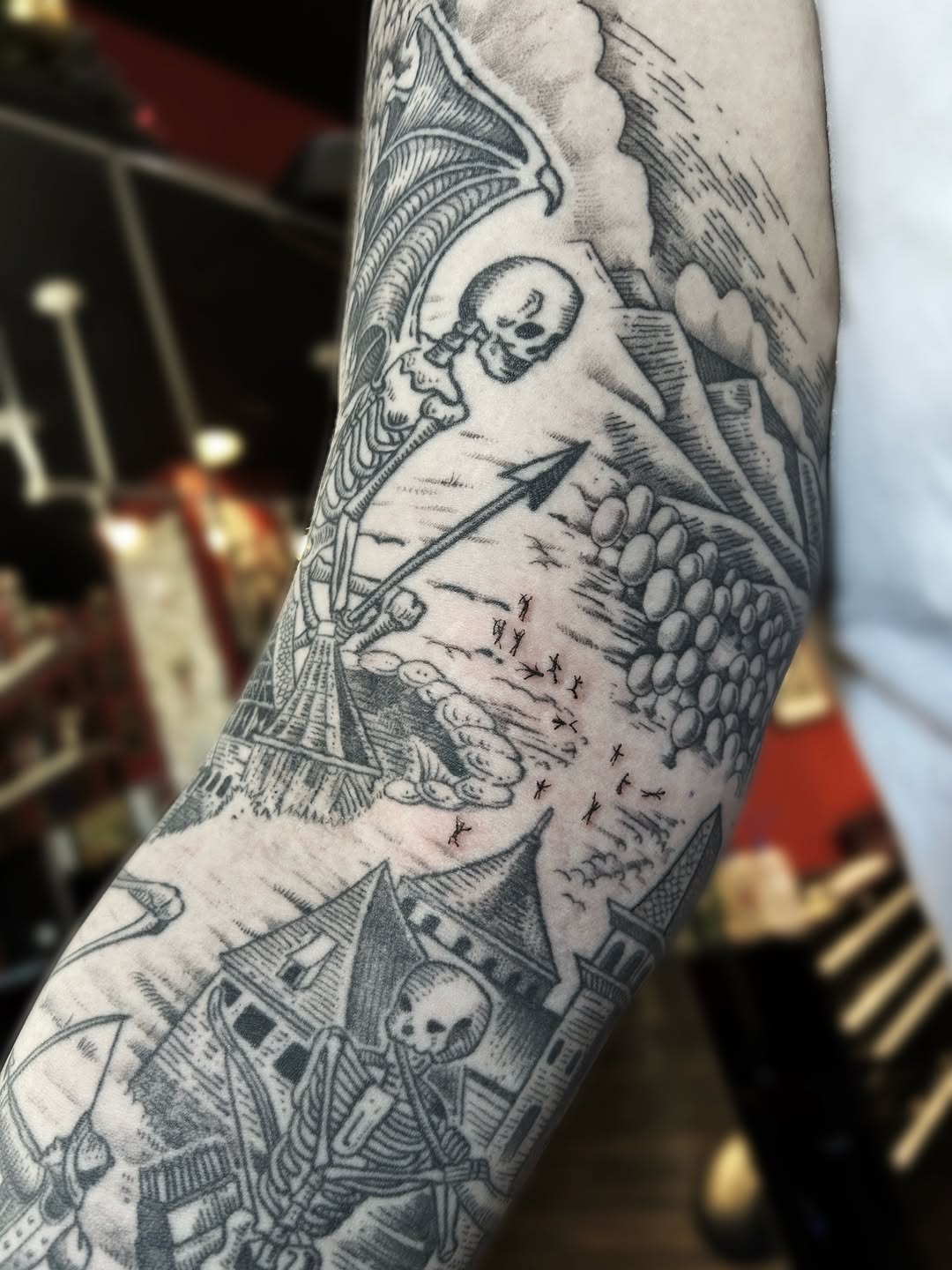 Tattoo by @takomanink — dark_realism