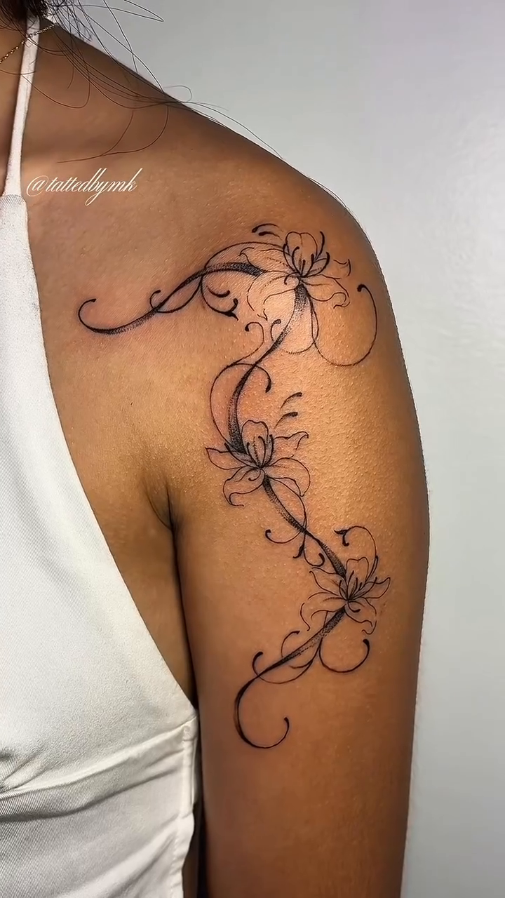 Tattoo by @tattedbymk — fine_line, illustrative