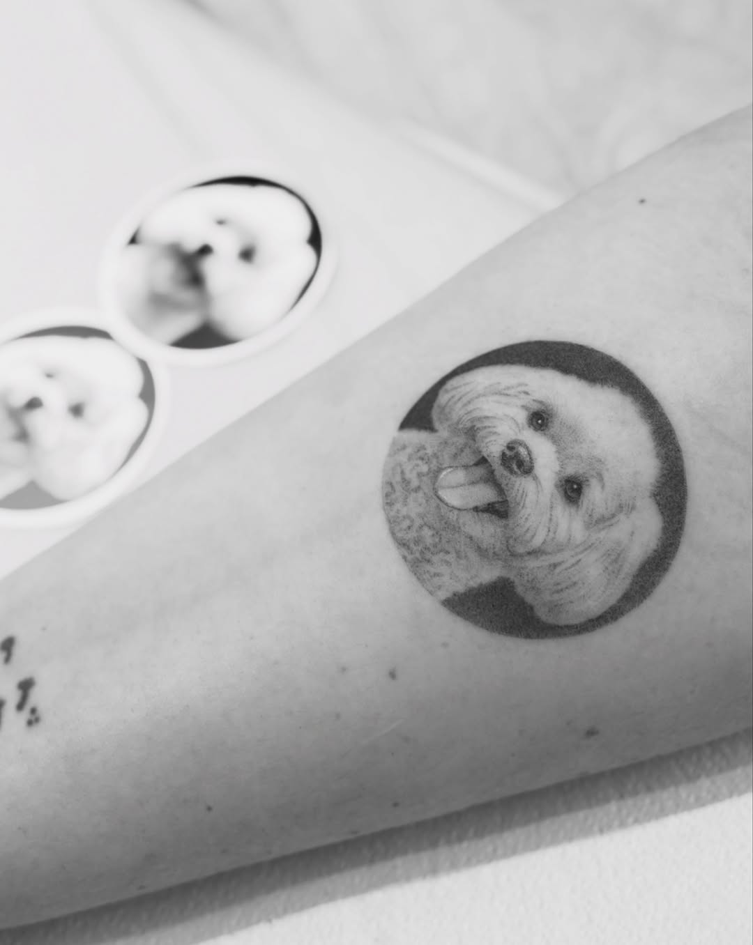Tattoo by @nickthetailor — realism, black_and_grey
