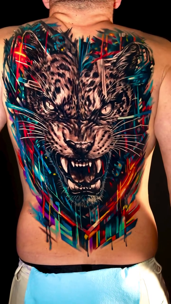 Tattoo by @legonier_art β illustrative, geometric
