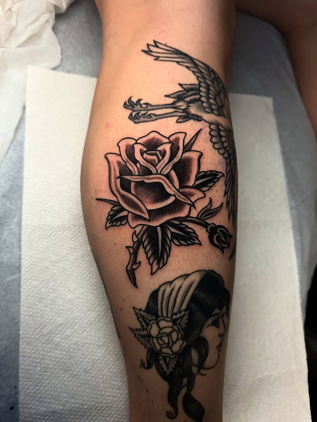 Tattoo by @sevenstattoos β american_traditional, black_and_grey