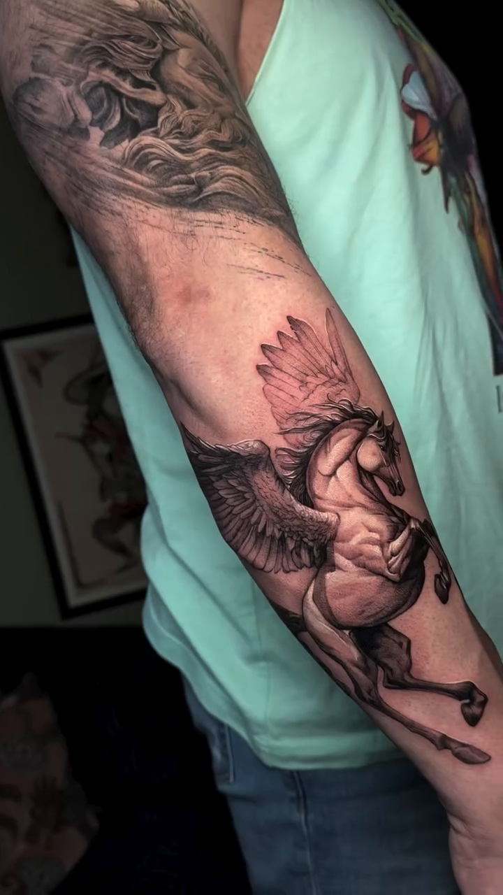 Tattoo by @dead_im_sure — realism, black_and_grey