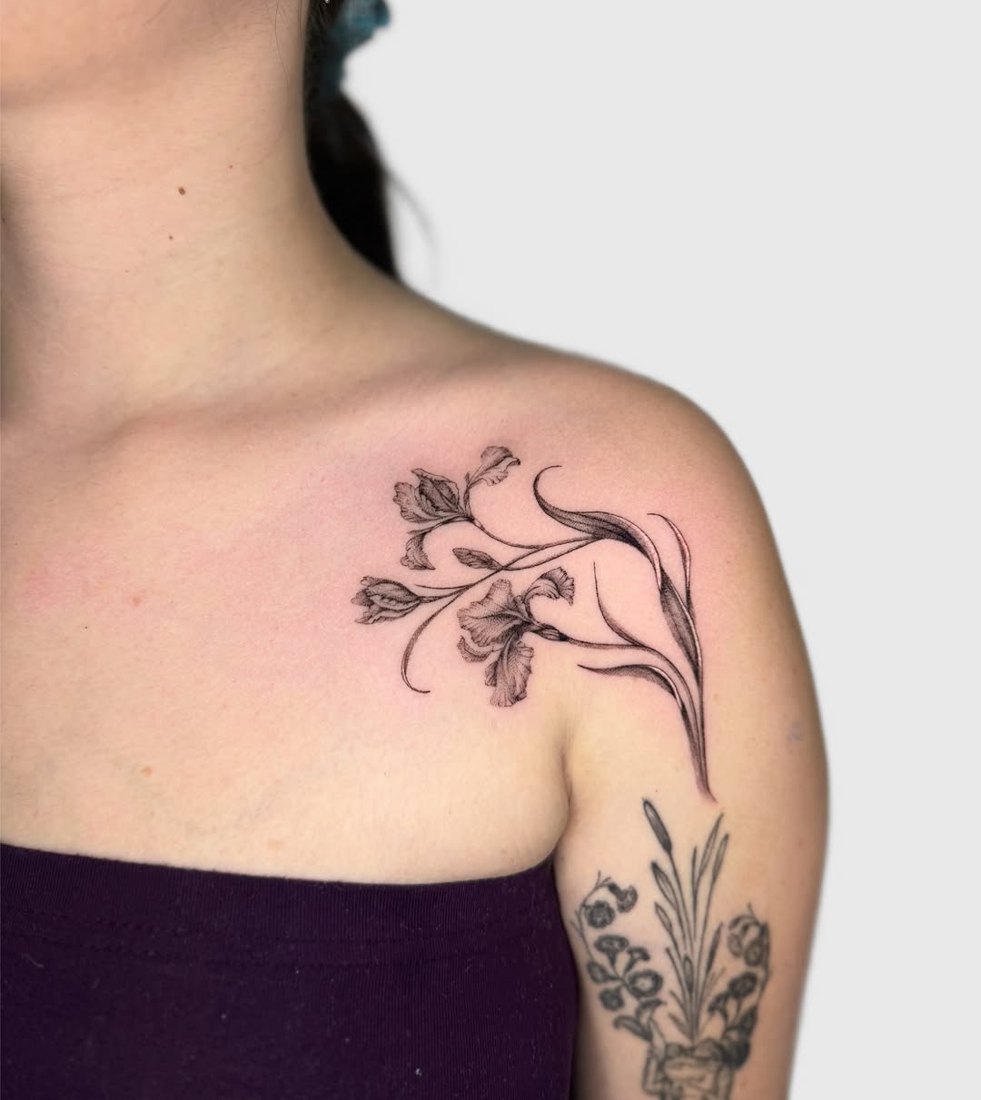 Tattoo by @nickyrose.tattoos โ fine_line, illustrative