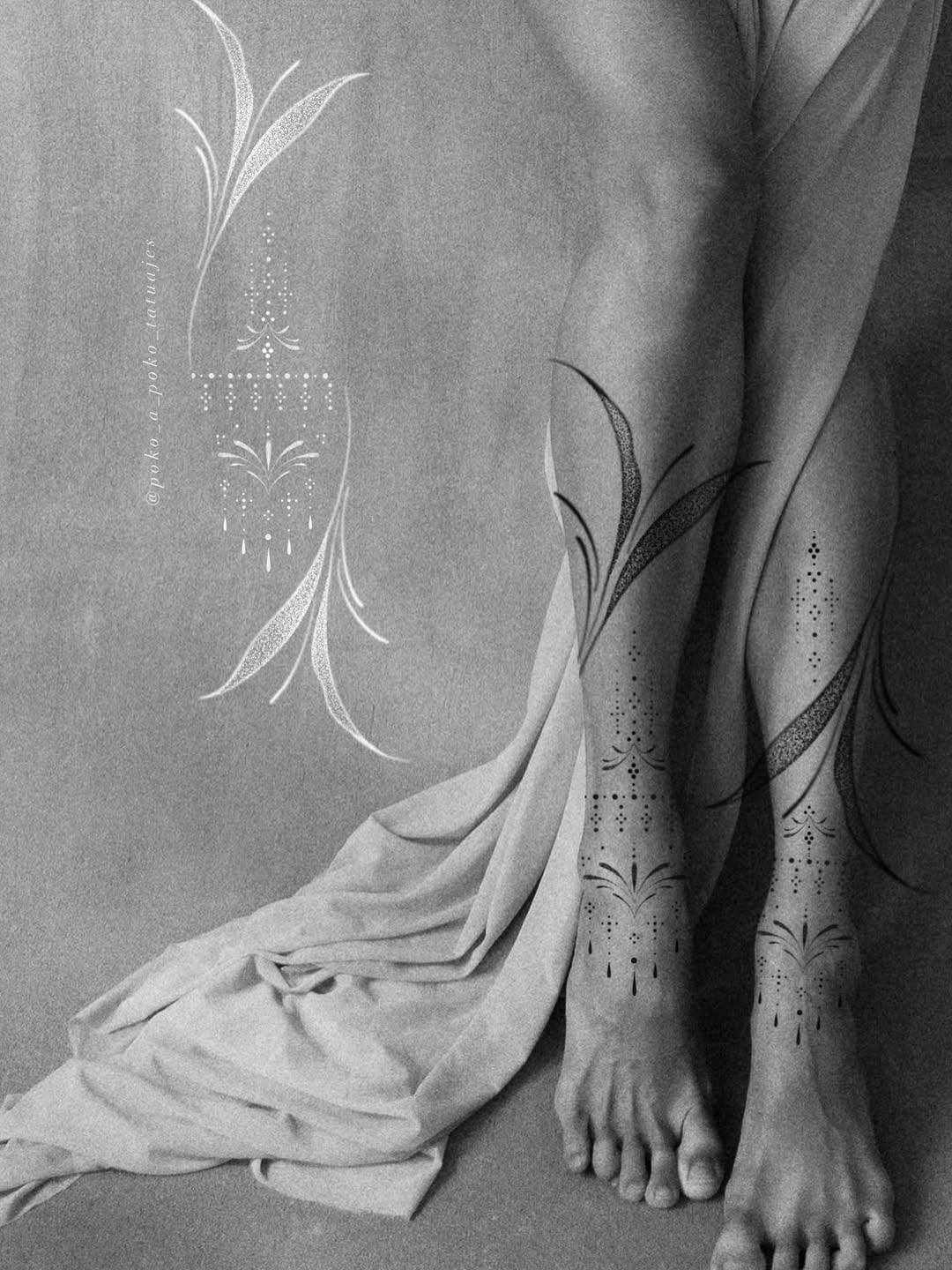 Tattoo by @ethereal.ornamentalism — fine_line, dotwork