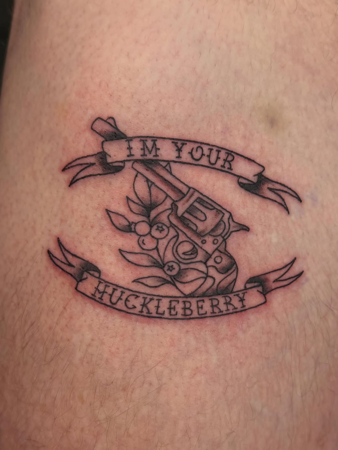 Tattoo by @paycheck.tattoos — american_traditional, lettering_script