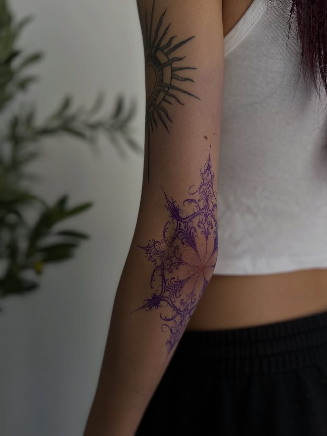 Tattoo by @laurenroseink — ornamental, geometric