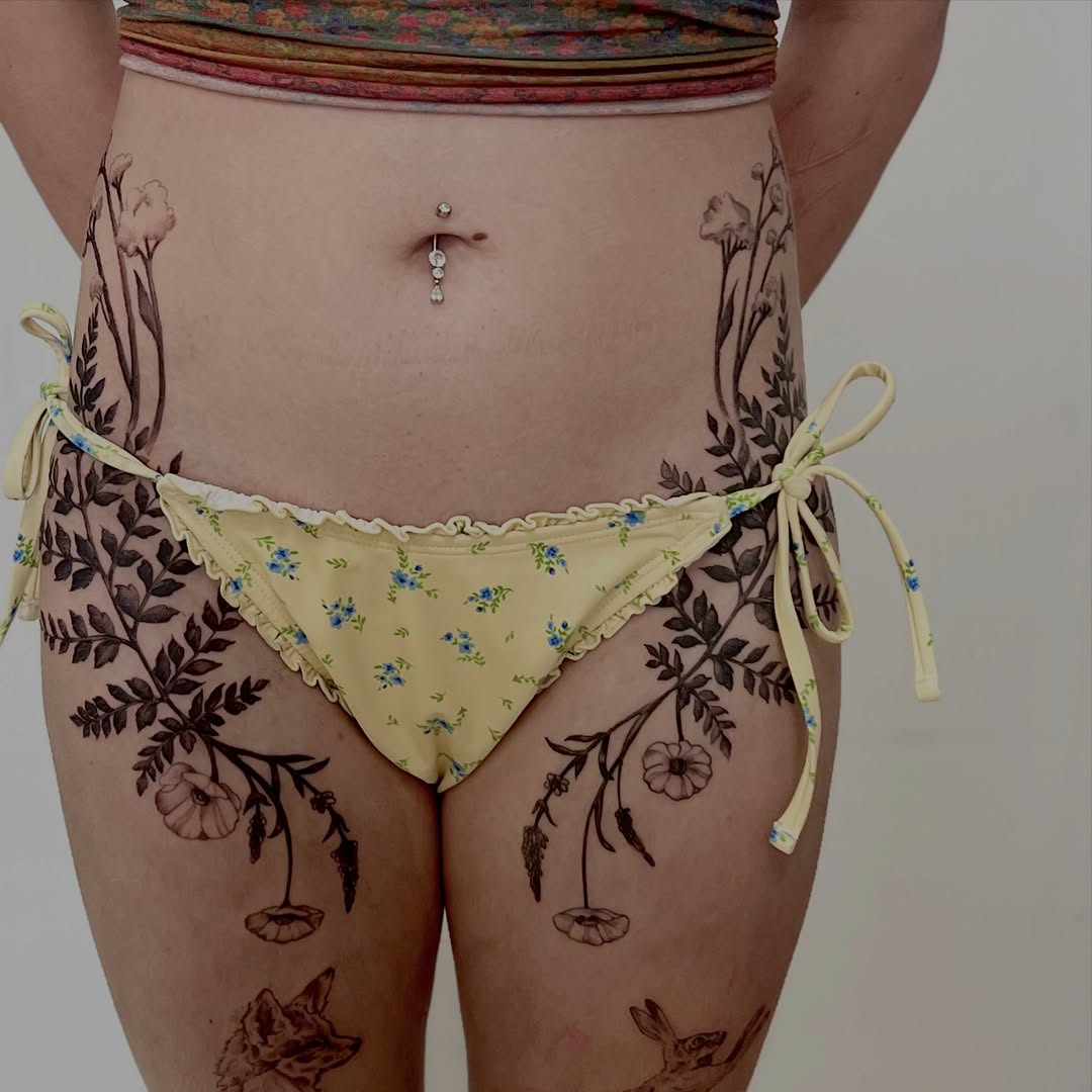 Tattoo by @hvley.ink — fine_line, black_and_grey