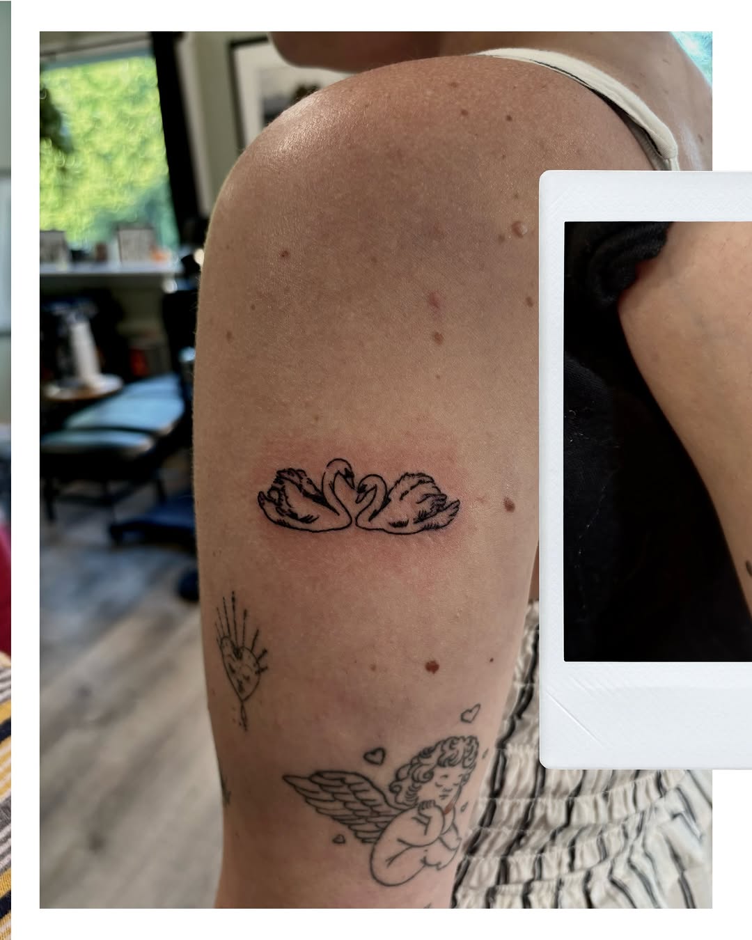 Tattoo by @sagerayink โ fine_line