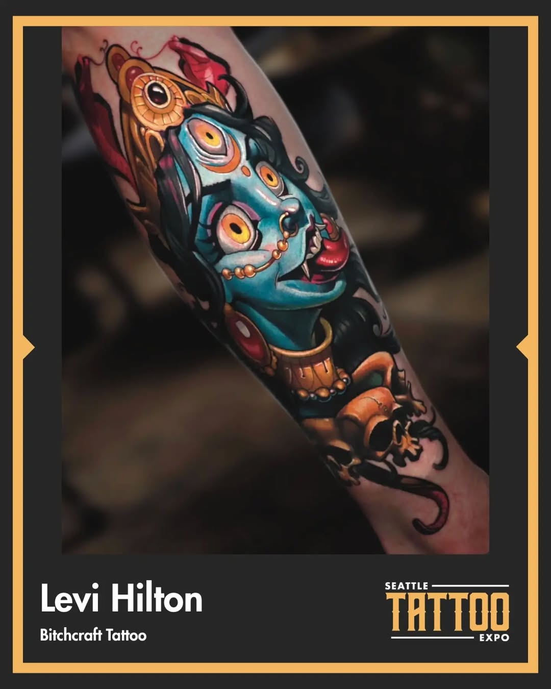 Tattoo by @bitchcraft.tattoo — illustrative, dark_realism