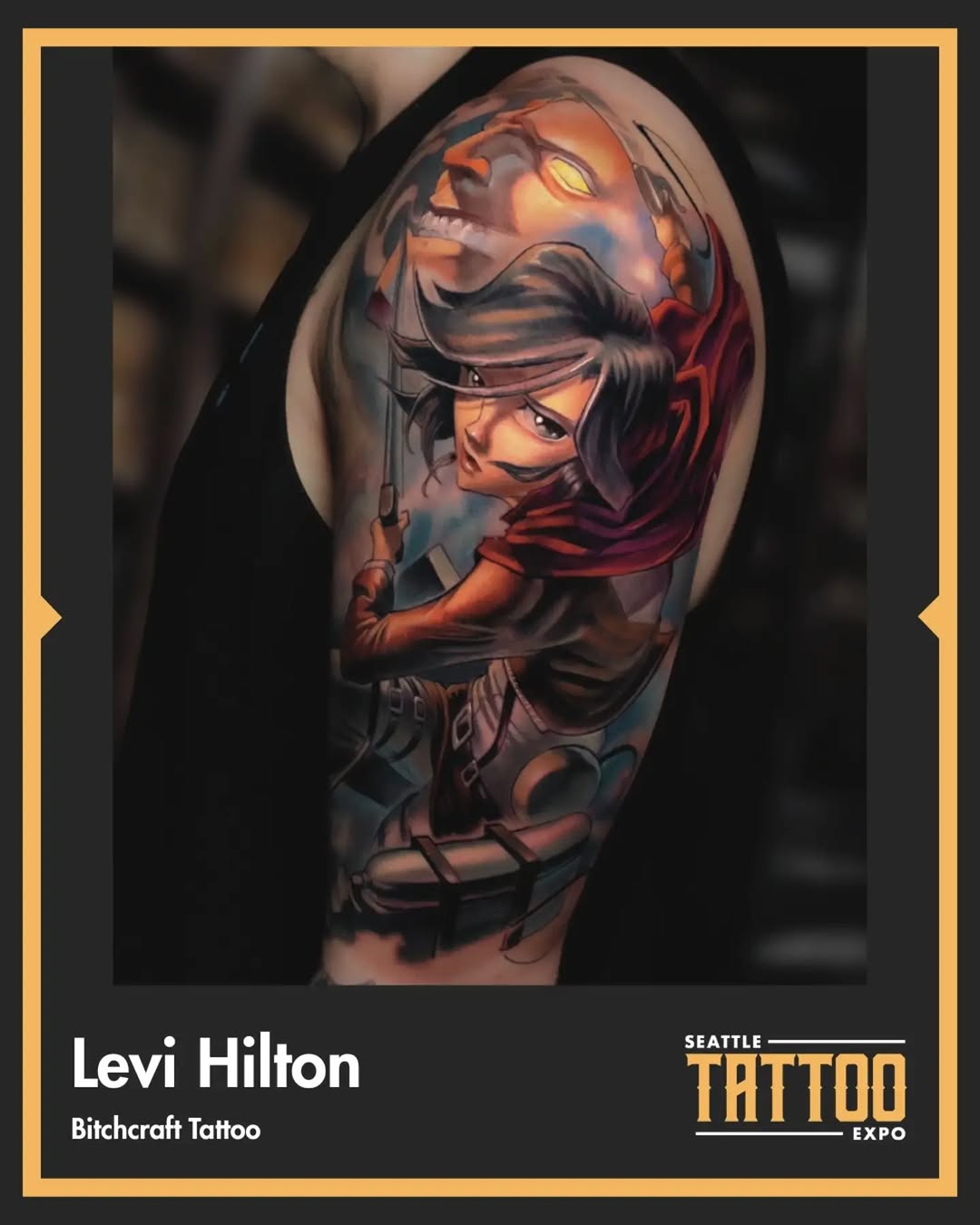 Tattoo by @bitchcraft.tattoo — realism, illustrative