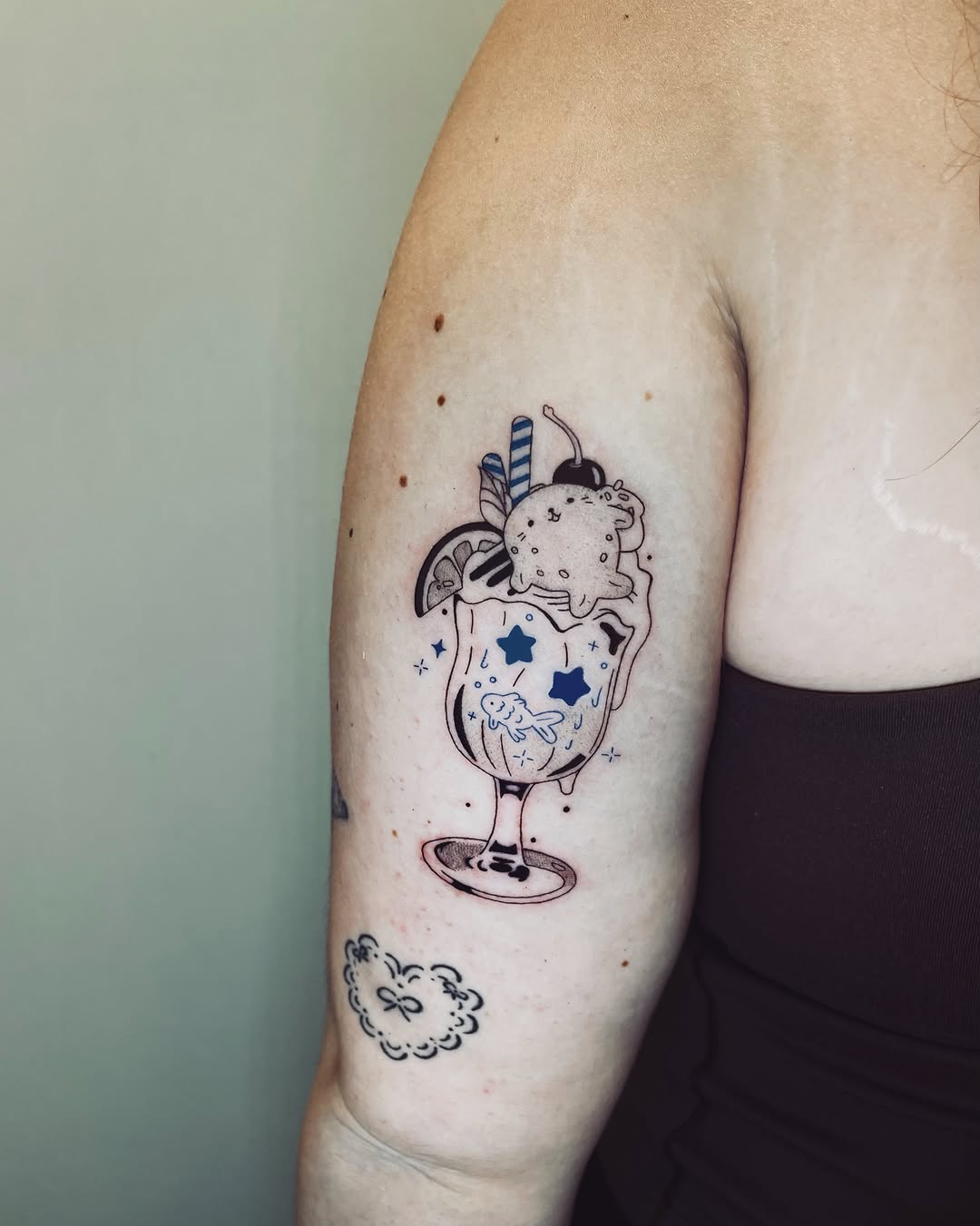 Tattoo by @natto_friends — new_school